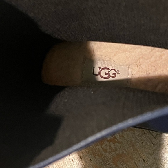 UGG Women's Sienna Rain Boots Blue, Shearling Size 10 US - Picture 7 of 10